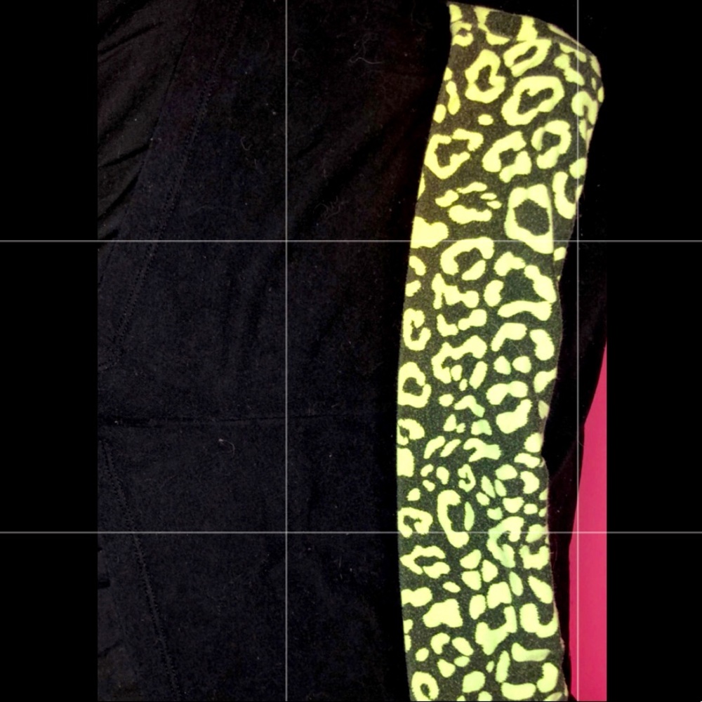 Neon Green and Black cheetah print booty shorts :)